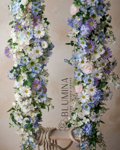 Zestaw wiosennych girland 2x160cm