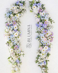 Zestaw wiosennych girland 2x160cm